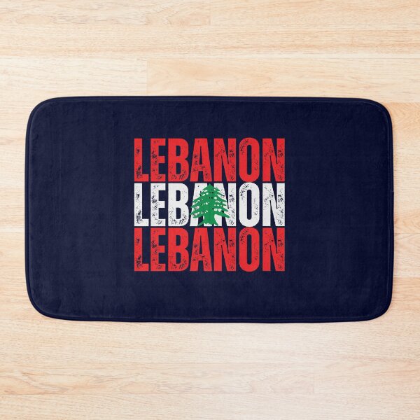 Aperçu de l'œuvre Drapeau du Liban, j'aime le Liban créée et vendue par Dressyourflag.