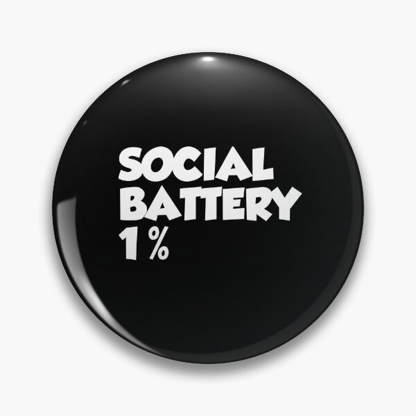 Item preview, Social Battery 1 Percent designed and sold by Strepso.
