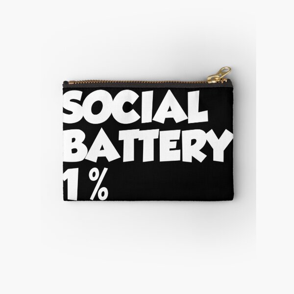Item preview, Social Battery 1 Percent designed and sold by Strepso.
