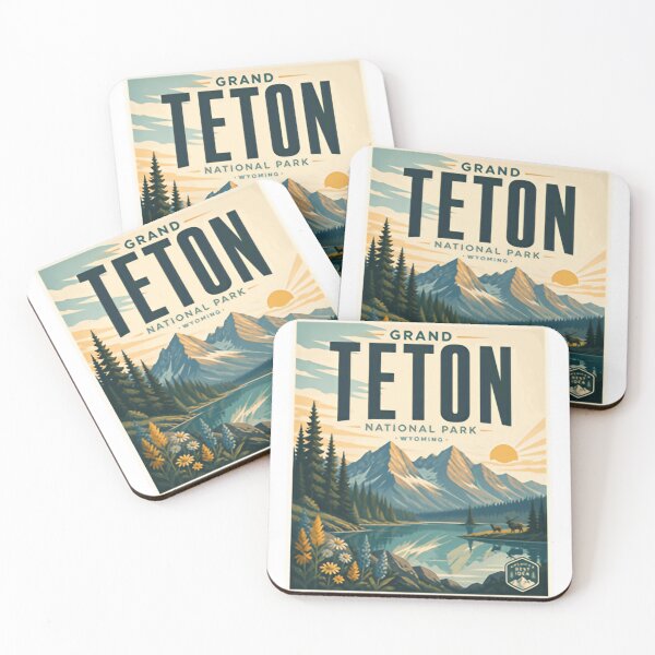 Item preview, Grand Teton National Park Wyoming Travel Adventure Souvenir designed and sold by Simsimah26Parks.