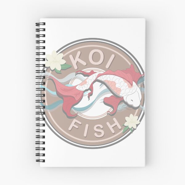 Item preview, Elegant Koi Fish Circle Design with Flowing Water and Lotus Flowers – Japanese Inspired Zen Art for Stickers, T-Shirts and Gifts designed and sold by Arts17N.