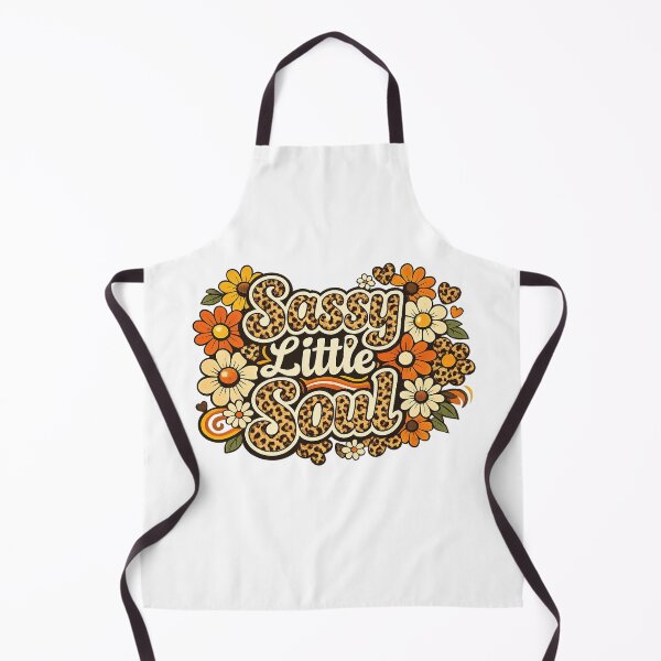 Item preview, Sassy Little Soul Leopard Print Retro Floral Cute Boho Vintage Design designed and sold by CreativeNest Prints.