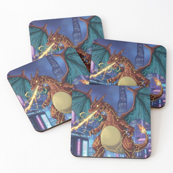 Item preview, Cyberpunk red dragon neon designed and sold by WildArtIT.
