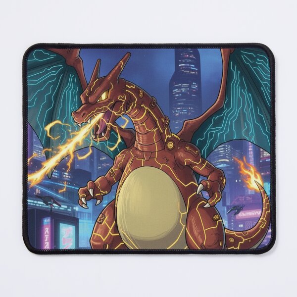 Item preview, Cyberpunk red dragon neon designed and sold by WildArtIT.