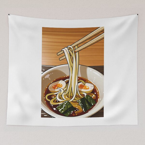 Item preview, Gastronomy - Japanese Noodle Dish, An Invitation to Taste designed and sold by AnimeShin.