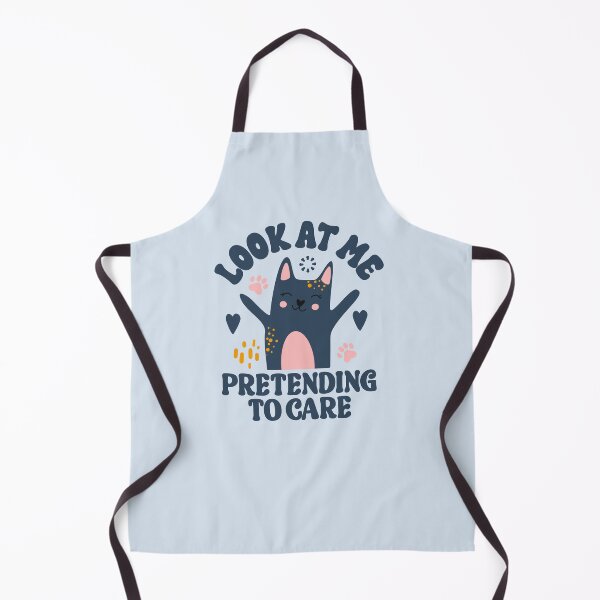 Item preview, Look At Me Pretending To Care - Funny Sarcastic Cat designed and sold by the-Z3nith.