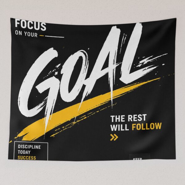 Item preview, Football Black & Yellow Inspirational Design designed and sold by NBT-NOVA.