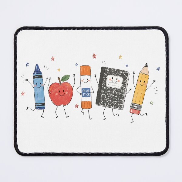 Item preview, Cute Happy School Supplies Back To School Teacher Graphic T-Shirt designed and sold by tenggaracalvin.