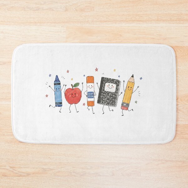 Item preview, Cute Happy School Supplies Back To School Teacher Graphic T-Shirt designed and sold by tenggaracalvin.