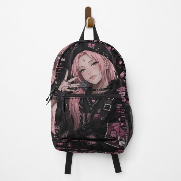 Item preview, Sakura | Pink Cyber Streetwear Girl | Y2K Anime Aesthetic Magazine Cover Art designed and sold by Dyan4.