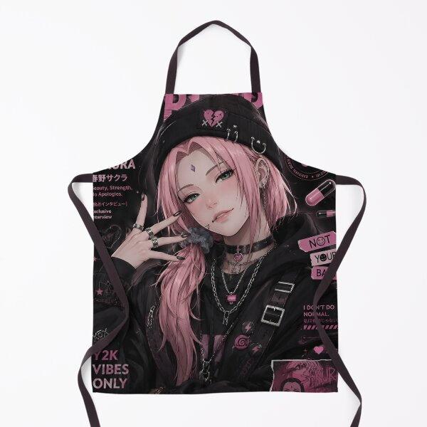 Item preview, Sakura | Pink Cyber Streetwear Girl | Y2K Anime Aesthetic Magazine Cover Art designed and sold by Dyan4.