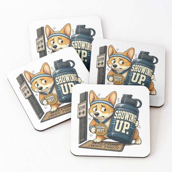 Item preview, Funny Corgi Gym Workout Motivation Gift designed and sold by Gentlestate.