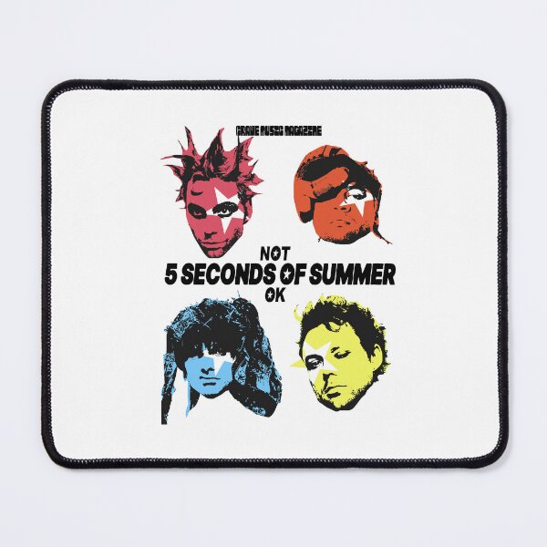 Item preview, 5 Seconds of Summer Pop Punk Band Silhouette Art designed and sold by yusnaber.