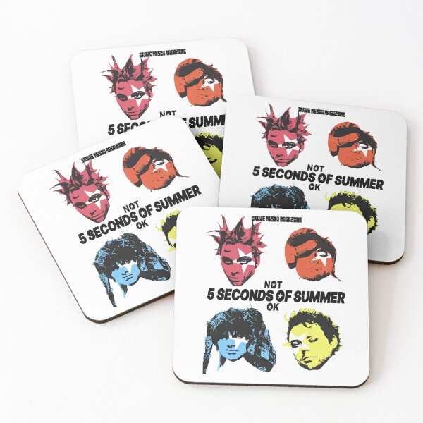 Item preview, 5 Seconds of Summer Pop Punk Band Silhouette Art designed and sold by yusnaber.