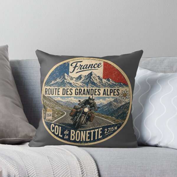 Item preview, Col de la Bonette Francia Pegatina y camiseta para motocicleta 02 designed and sold by OuterShellUK.