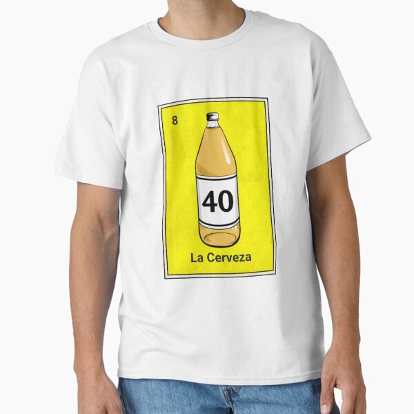 Item preview, La Cerveza Funny Parody Mexican Loteria Card designed and sold by casadeloteria.