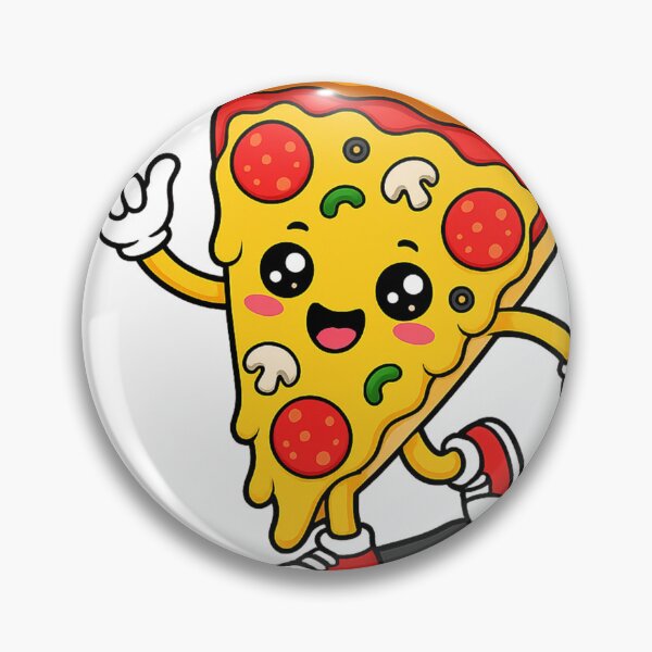 Item preview, Kawaii Pizza Skater designed and sold by cat-and-pigeon.