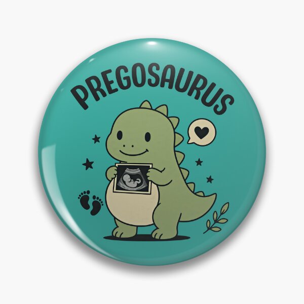 Item preview, Pregosaurus Pregnancy Maternity Dino Gift designed and sold by Blok45.