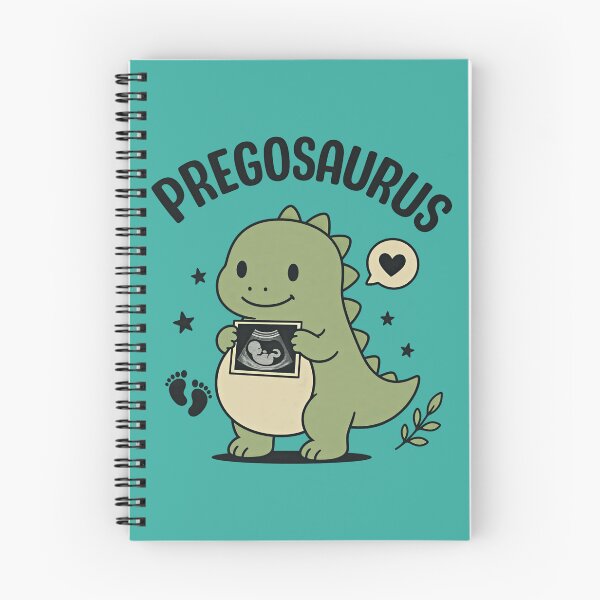 Item preview, Pregosaurus Pregnancy Maternity Dino Gift designed and sold by Blok45.