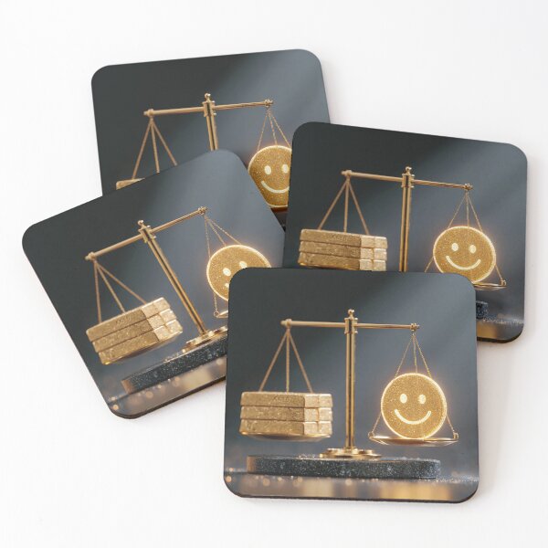 Item preview, Balance of Happiness - Gold & Smiley Concept designed and sold by DukaveArt .