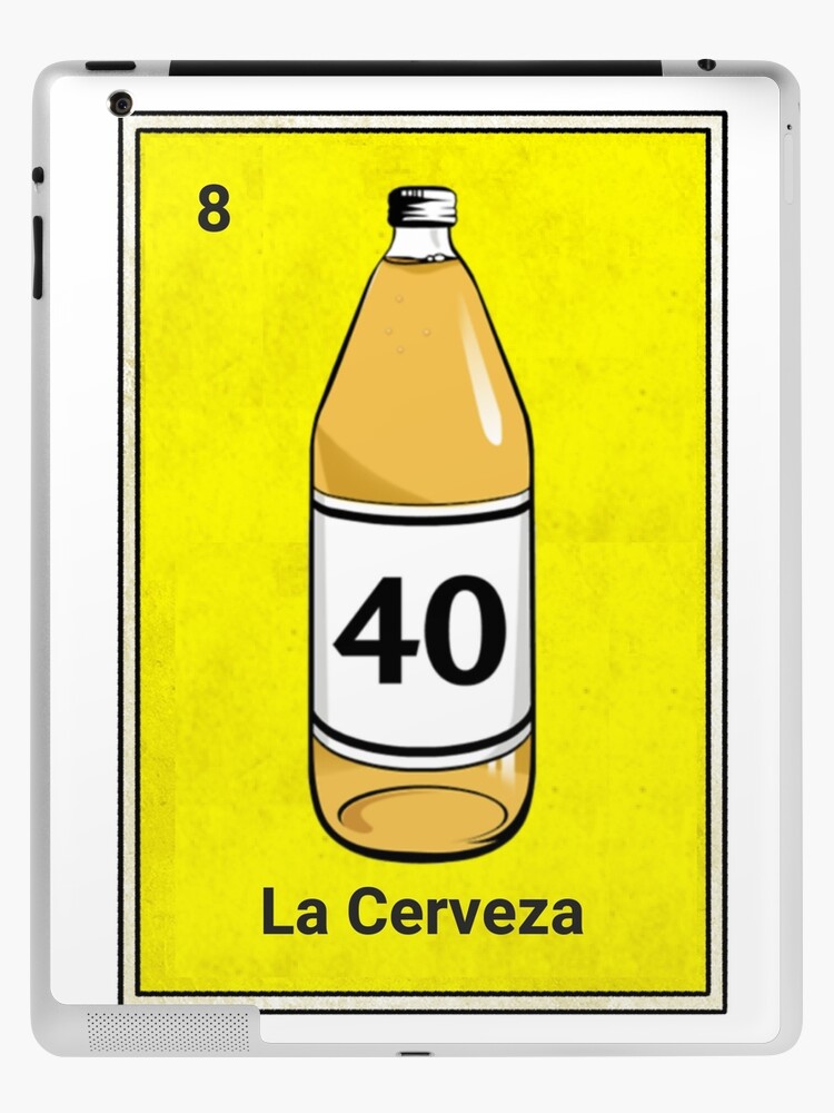 Julio Urias Mexican Loteria: El Culichi. Funny Spanish. Los Angeles. | iPad  Case & Skin