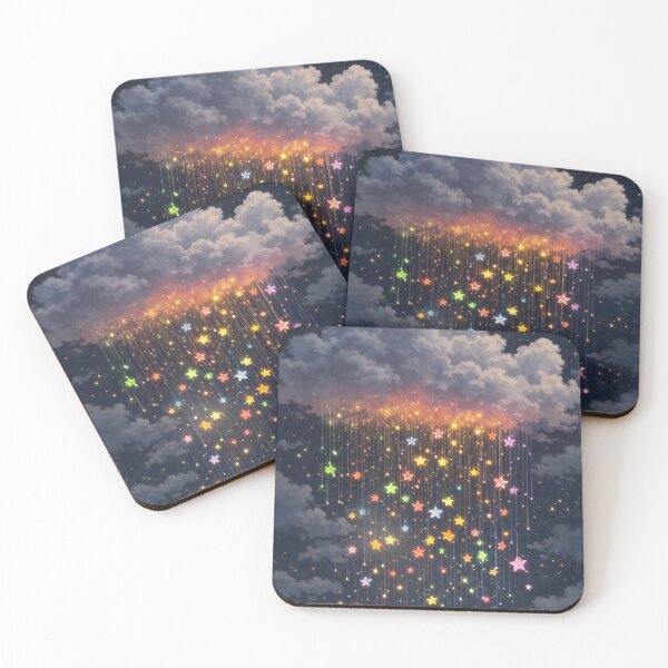 Item preview, Cloudy starry sky- colorful clouds  designed and sold by cocomelon168.