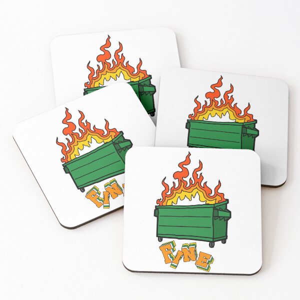 Item preview, Funny Dumpster fire is fine designed and sold by Redskill2025.