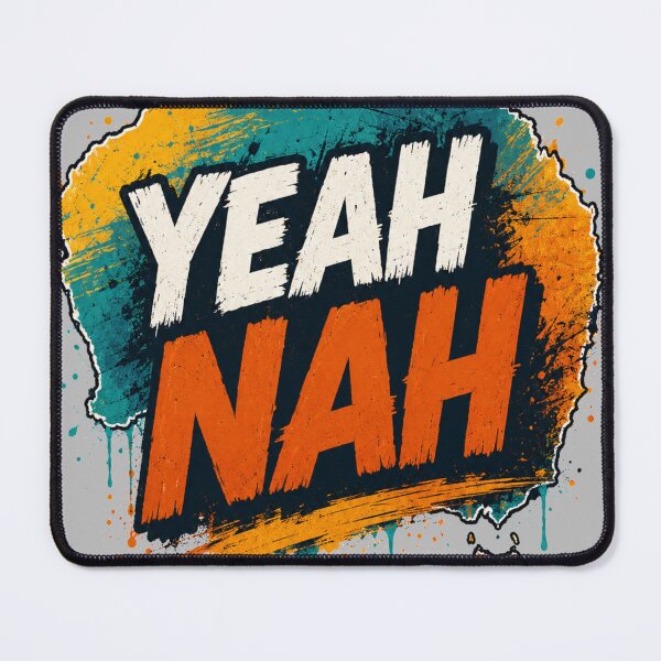 Item preview, Yeah Nah – Translation: No – Funny Australian Slang Map Retro Aussie T-Shirt designed and sold by NAJURE.