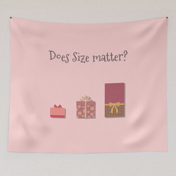 Item preview, Funny Christmas "Does Size matter" Design & Gift designed and sold by Legendemax.