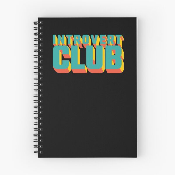Item preview, Introvert Club designed and sold by Artthree.