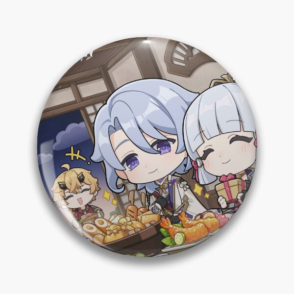 Item preview, Kamisato Ayato, Kamisato Ayaka and Thoma designed and sold by Lauwuuh.