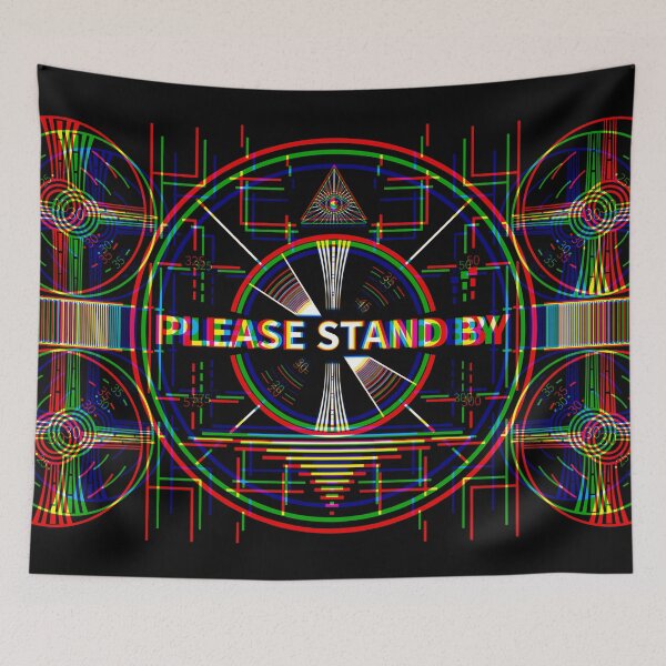 Item preview, Please Stand By Glitch - Dark 2 designed and sold by animinimal.
