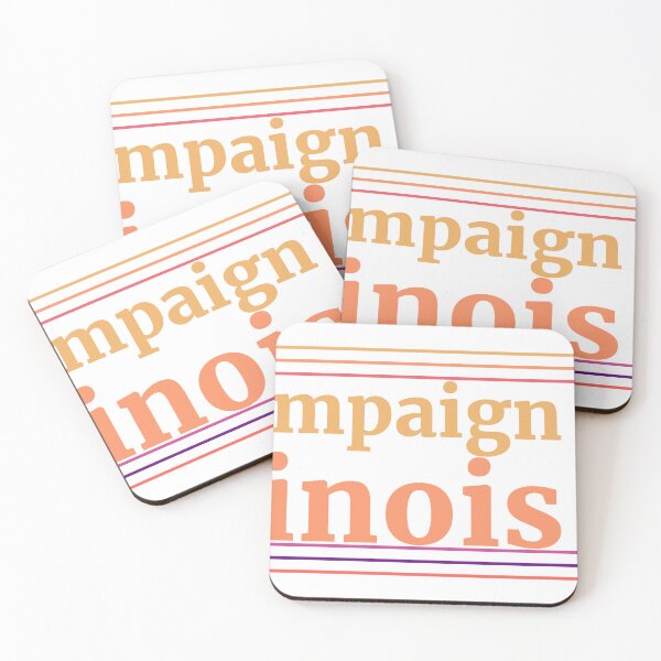 Item preview, Champaign Illinois City Marked On Map designed and sold by TheIconSmith.