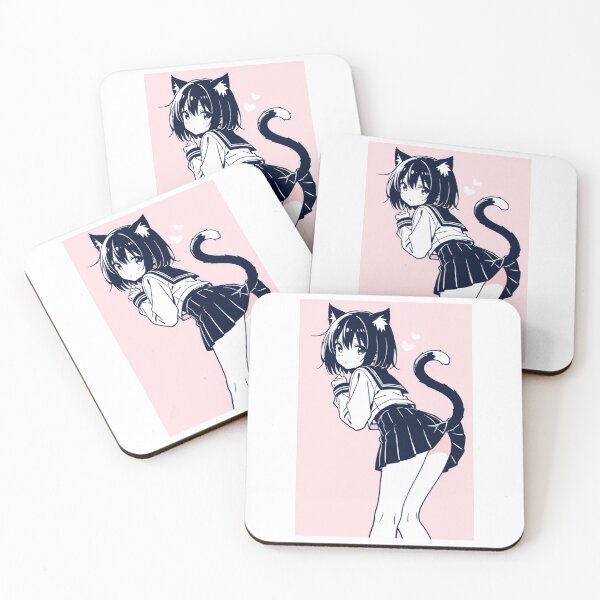 Item preview, Illustration - Feline Kawaii Character, Japanese Manga Aesthetic designed and sold by AnimeShin.