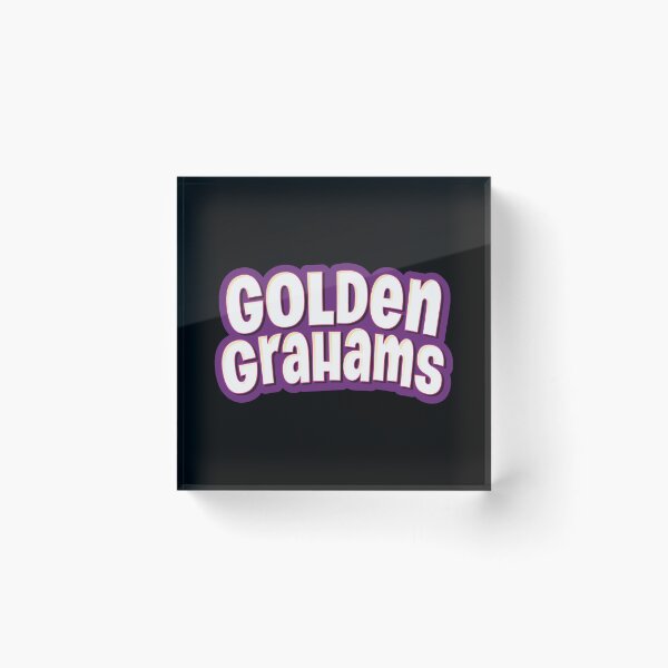 Item preview, Retro Golden Grahams Cereal Logo Art designed and sold by yusnaber.