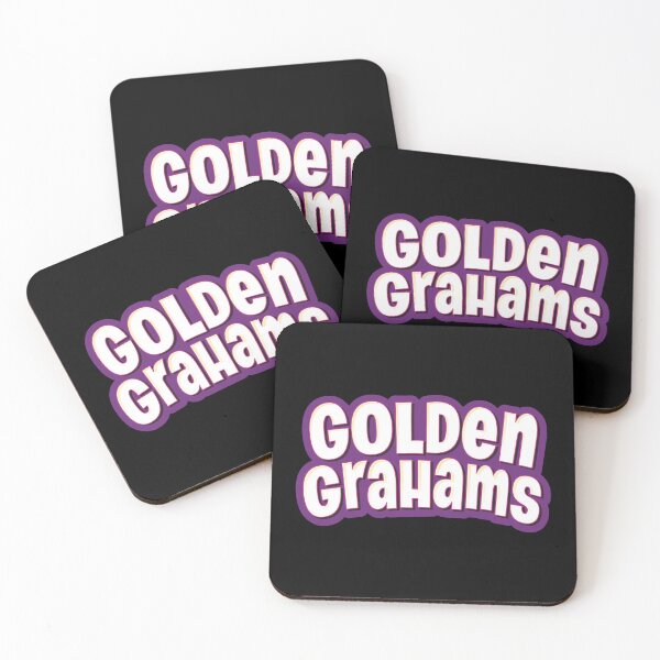 Item preview, Retro Golden Grahams Cereal Logo Art designed and sold by yusnaber.
