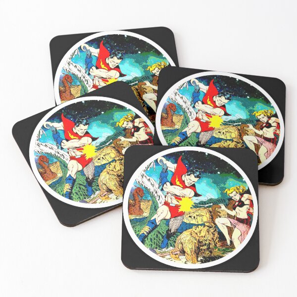 Item preview, Heroic spaceman Retro graphic designed and sold by QuirkyDesign101.