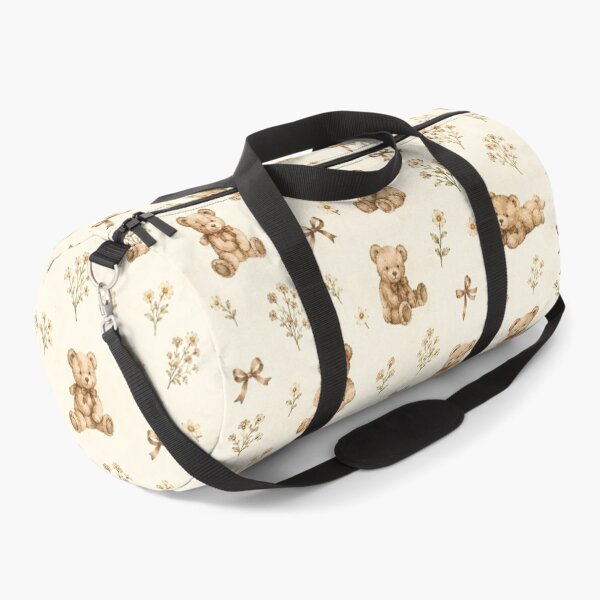 Item preview, Vintage Cottagecore Coquette Teddy Bear Floral Cute Pattern designed and sold by Luv4tete.