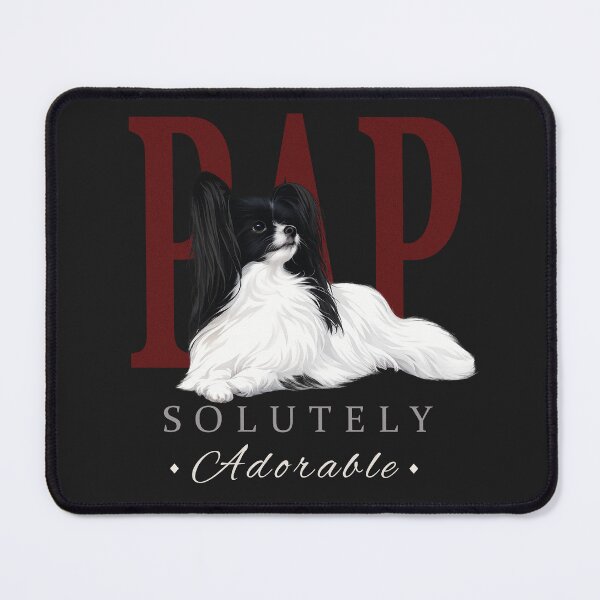 Item preview, Papsolutely Adorable | Elegant Papillon Dog Lover Gift designed and sold by PapillonArtStudio.