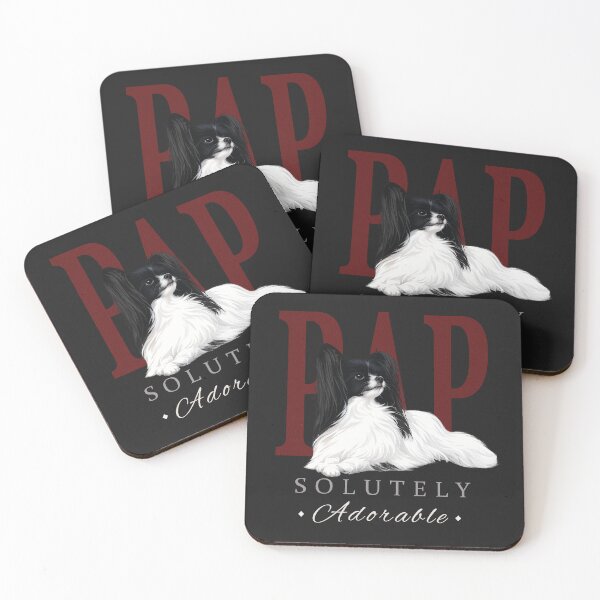 Item preview, Papsolutely Adorable | Elegant Papillon Dog Lover Gift designed and sold by PapillonArtStudio.
