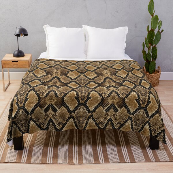 Item preview, Golden Snake Skin Pattern Luxury Animal Print designed and sold by GalaMine.