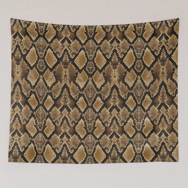 Item preview, Golden Snake Skin Pattern Luxury Animal Print designed and sold by GalaMine.