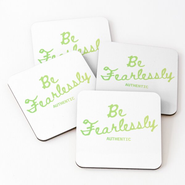 Item preview, Be Fearlessly Authentic designed and sold by INK AND AURA.