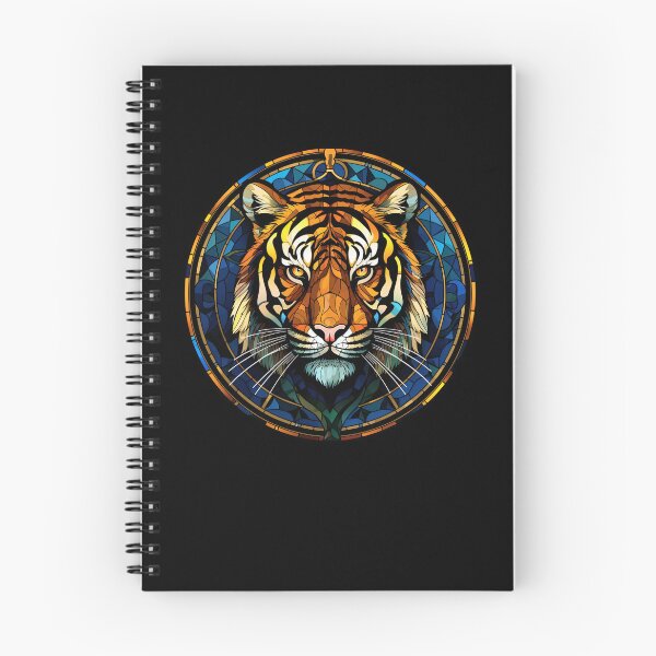 Item preview, Bengal Tiger Stained Glass Leadlight Artistic Design Boys Girls designed and sold by rafaeltto.