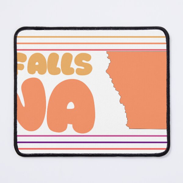 Item preview, Cedar Falls Iowa City Marked On Map designed and sold by TheIconSmith.