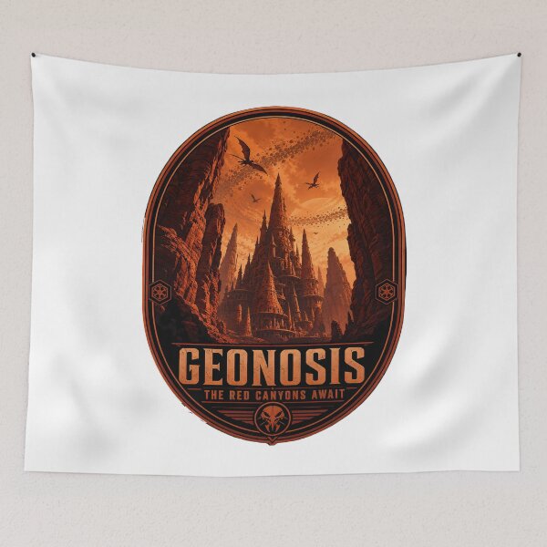 Item preview, Geonosis - The Red Canyons Await! designed and sold by FrontierCosmic.