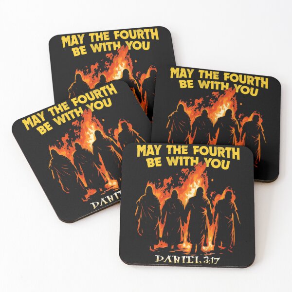 Item preview, May The Fourth Be With You Daniel 3 Bible Verse designed and sold by yusnaber.