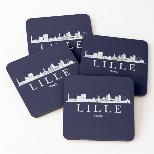 Item preview, Lille skyline, Lille France designed and sold by Dressyourflag.