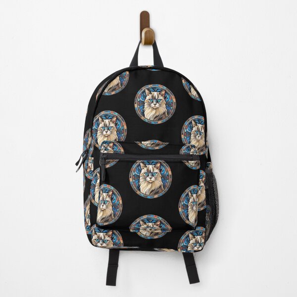 Artikelvorschau, Birma-Katze Buntglas Bleiglas Künstlerisches Design Jungen Mädchen entworfen und verkauft von rafaeltto.