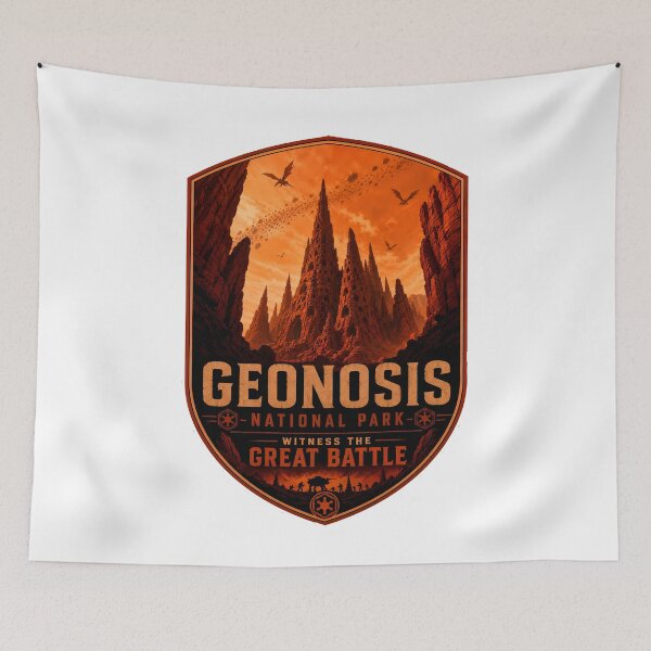 Item preview, Geonosis National Park - Witness the Great Battle!  designed and sold by FrontierCosmic.